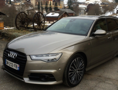 Audi A6 Avant, couteau suisse quattro pour neige de Printemps