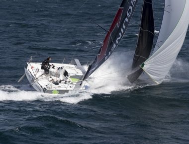 A bord du Figaro Bénéteau 3, bijou high-tech à Saint-Gilles-Croix-de-Vie