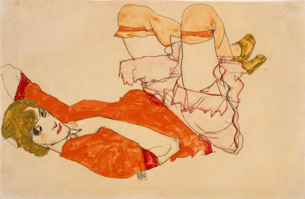 1913-egon-schiele-wally-in-a-red-blouse-lyng-on-her-back-1913Egon_Schiele_-_Portrait_of_Wally_Neuzil_-_Google_Art_Projectegon-schiele-nu-feminin-les-hardis-7