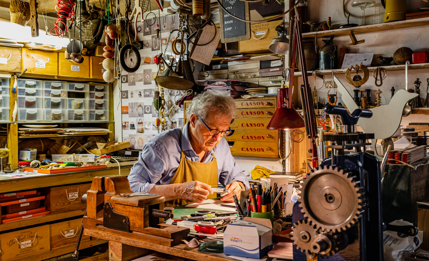 Portrait d'artisan : Gilles Jonemann, créateur de bijoux
