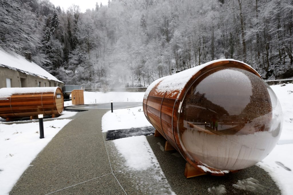 Les Thermes. Saint-Gervais Mont Blanc. © Pascal Deloche / Godong.