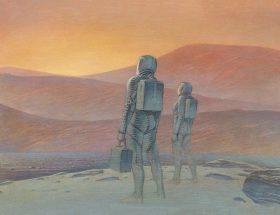 Beau livre : Mars selon François Schuiten et Sylvain Tesson