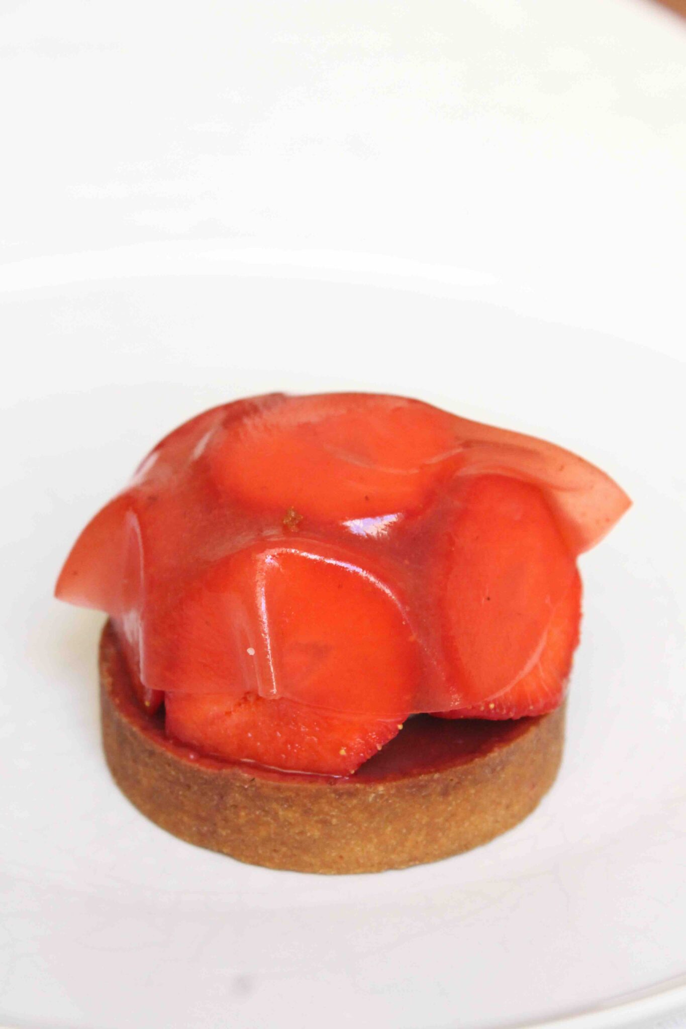 L'une des meilleures tartes aux fraises de Paris chez Utopie © Xavier Martinage