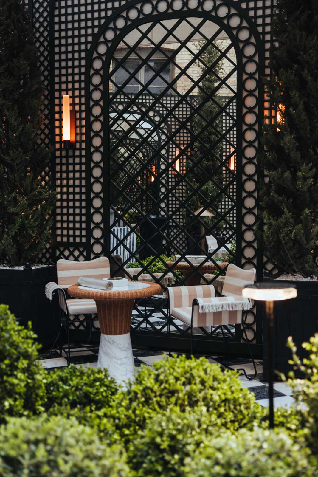 Le Jardin de l'hôtel Sax, l'une des plus belles terrasses de Paris © Hôtel Sax Paris