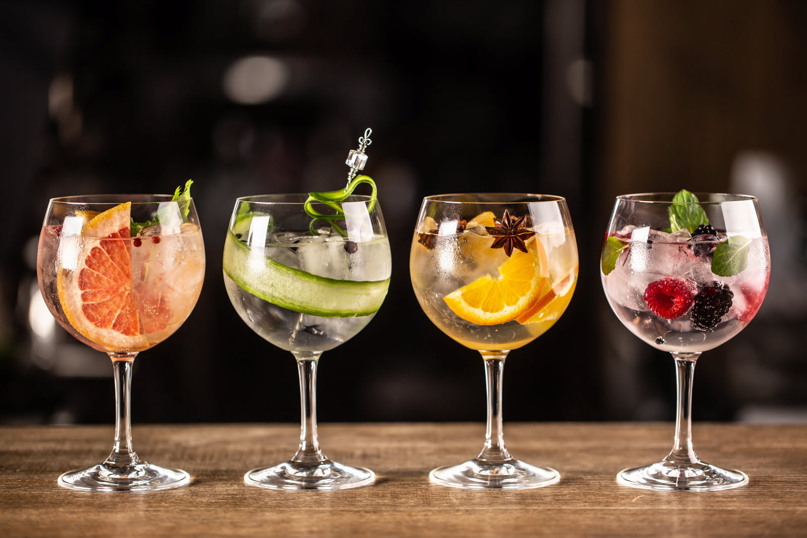 Trois cocktails base de gin pour cet t 