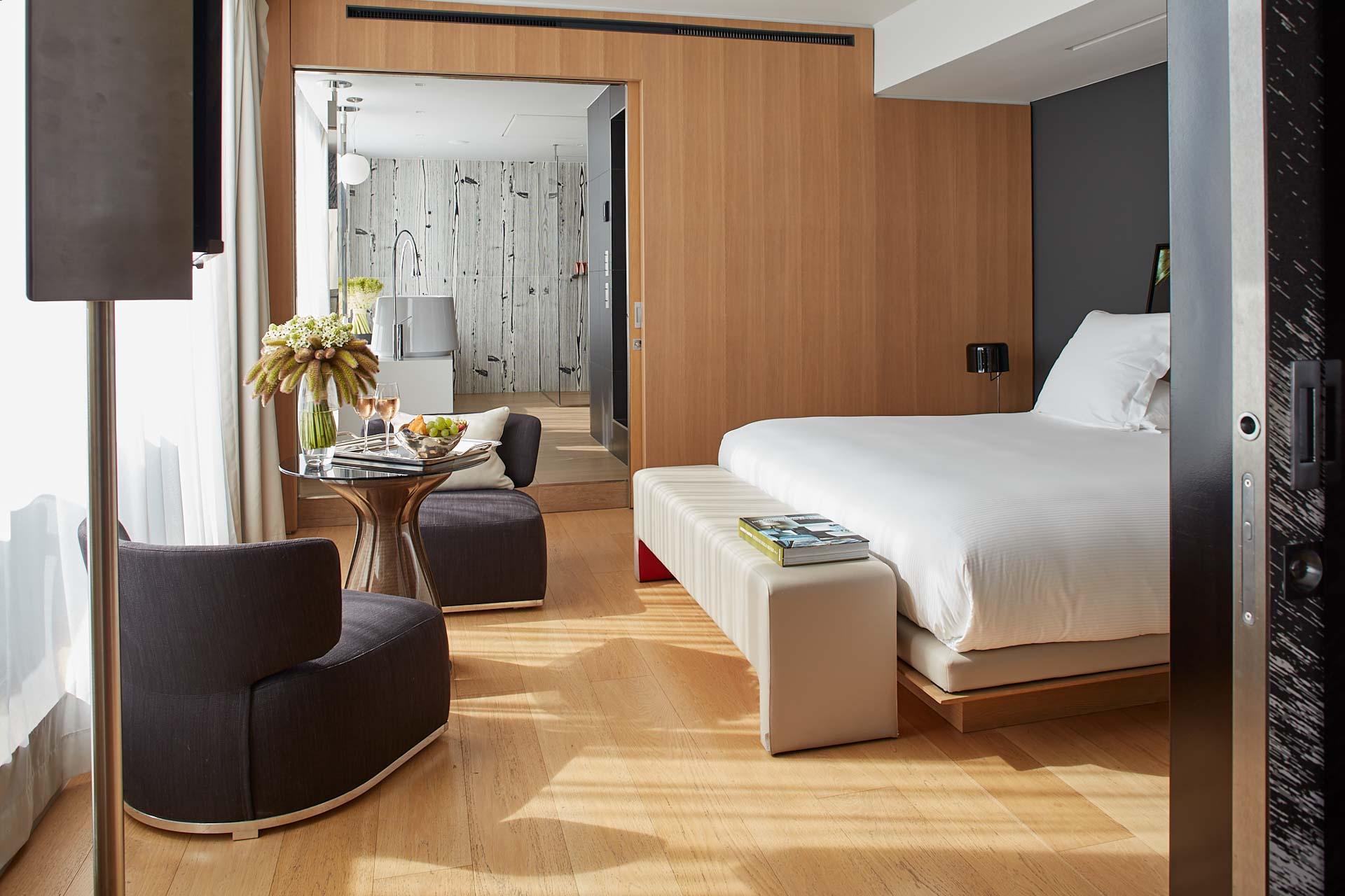 Une suite de l'hôtel le Cinq Codet © Antoine Schramm