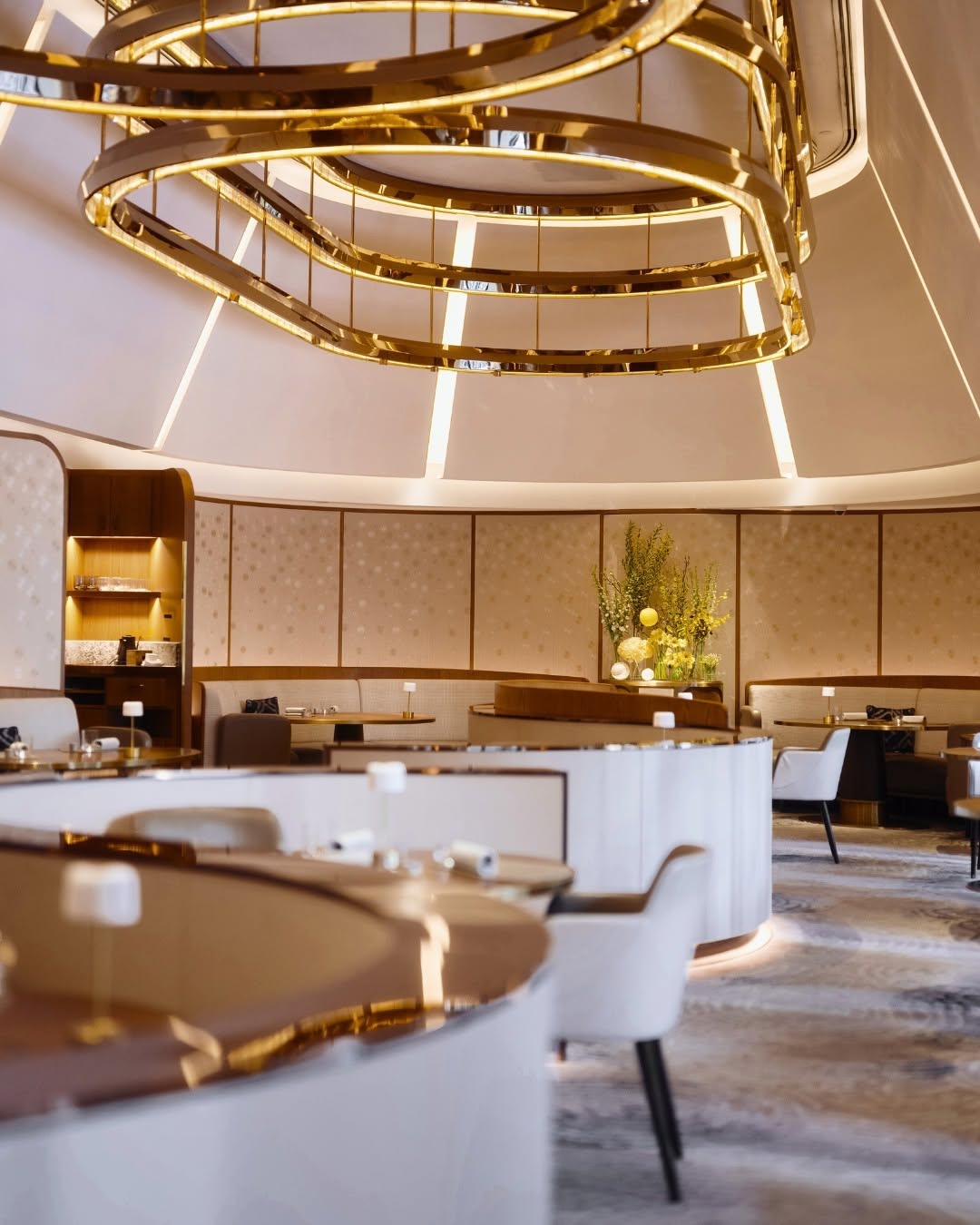 Le restaurant Amber © The Landmark Mandarin Oriental