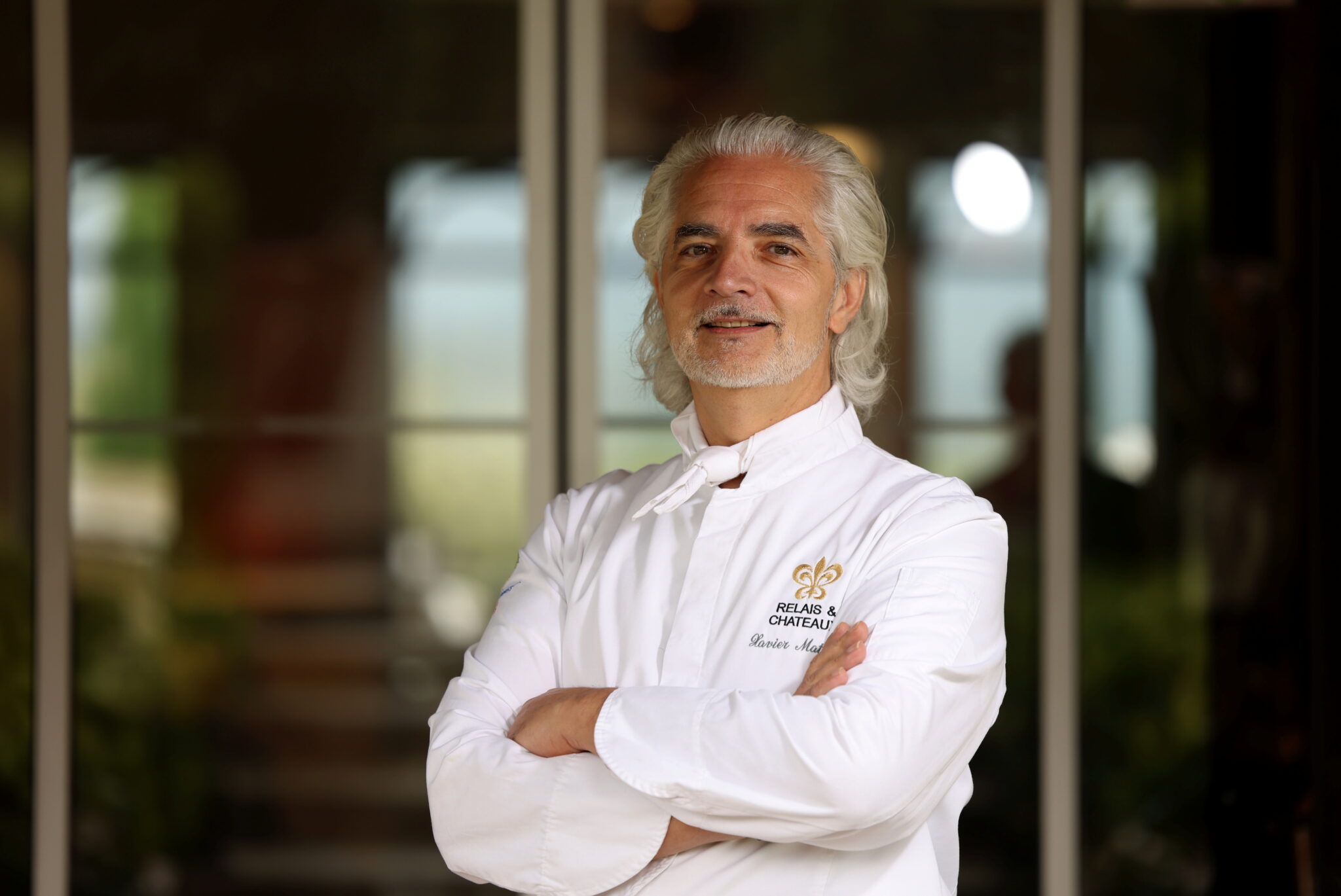 Xavier Mathieu, chef au restaurant de l'hôtel et spa 5 étoiles en Provence © Le Phébus