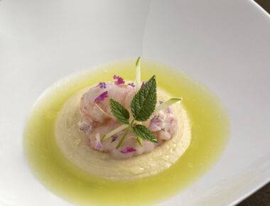 Recette de la langoustine piquée au yuzu par le chef David Gallienne