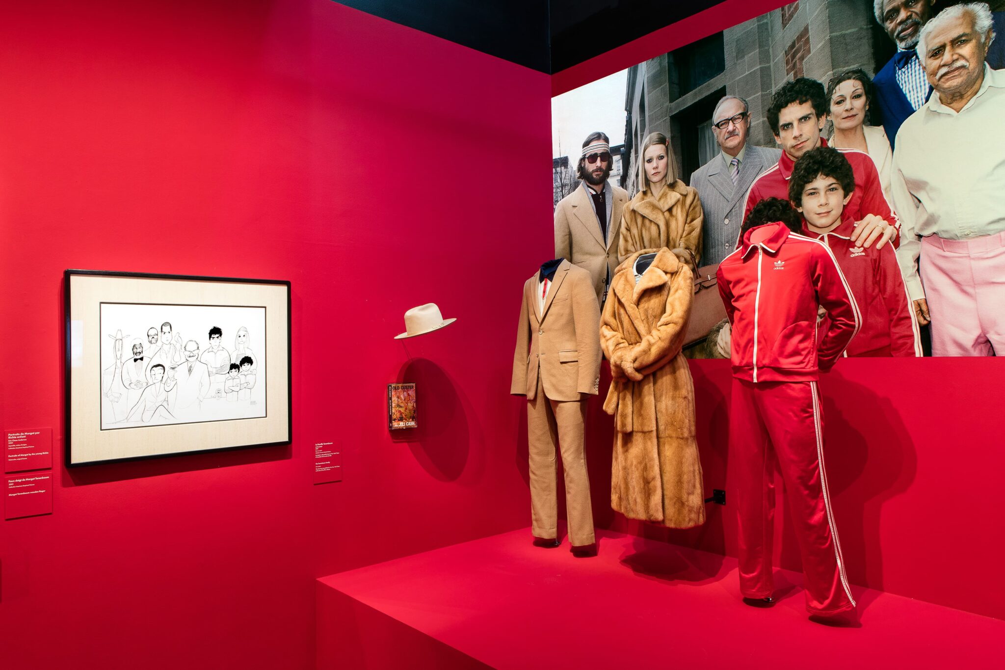L'exposition de Wes Anderson à la cinémathèque française © Stephane Dabrowski
