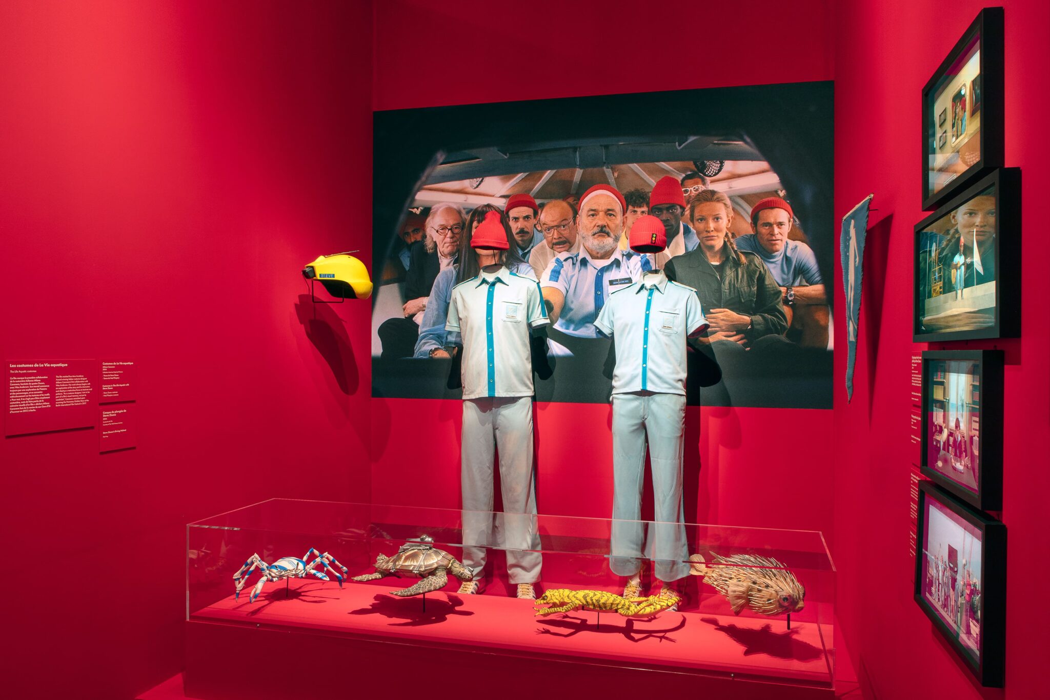 L'exposition de Wes Anderson à la cinémathèque française © Stephane Dabrowski