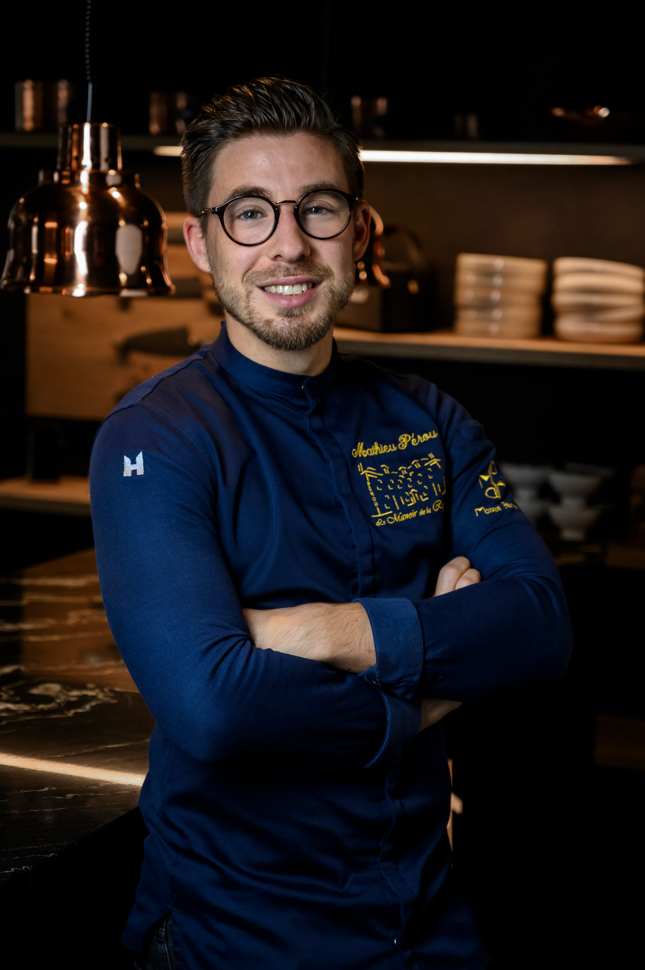 Le chef du Manoir de la Régate, Mathieu Pérou © Paul Stefanaggi