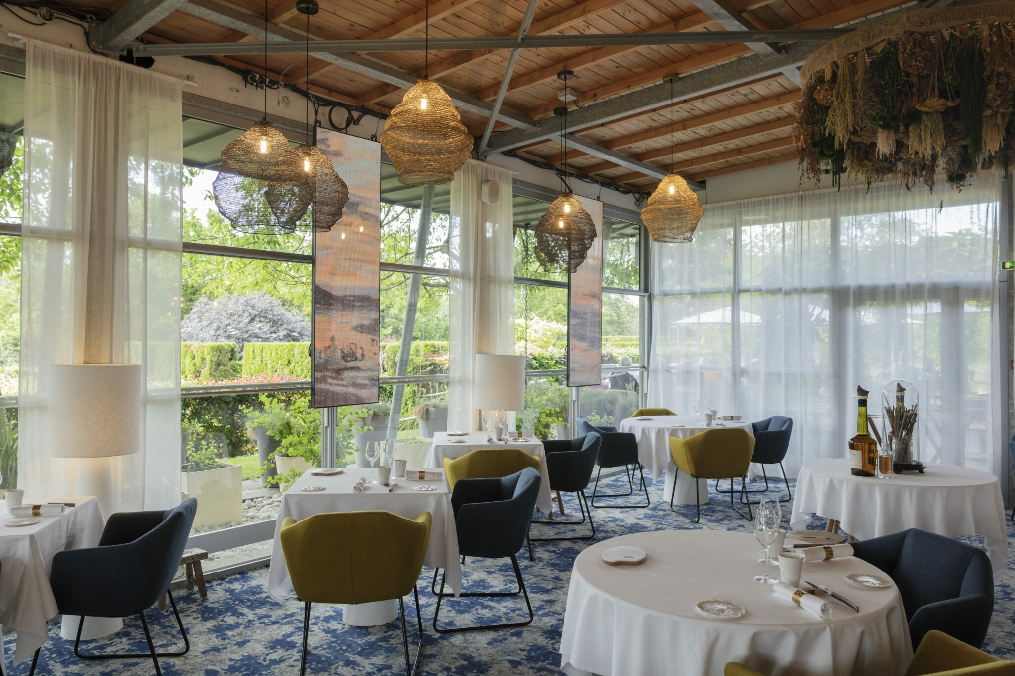 Le restaurant © le Jardin es Plumes à Giverny