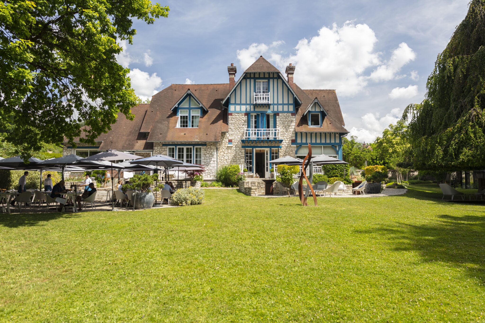 Le restaurant © le Jardin es Plumes à Giverny