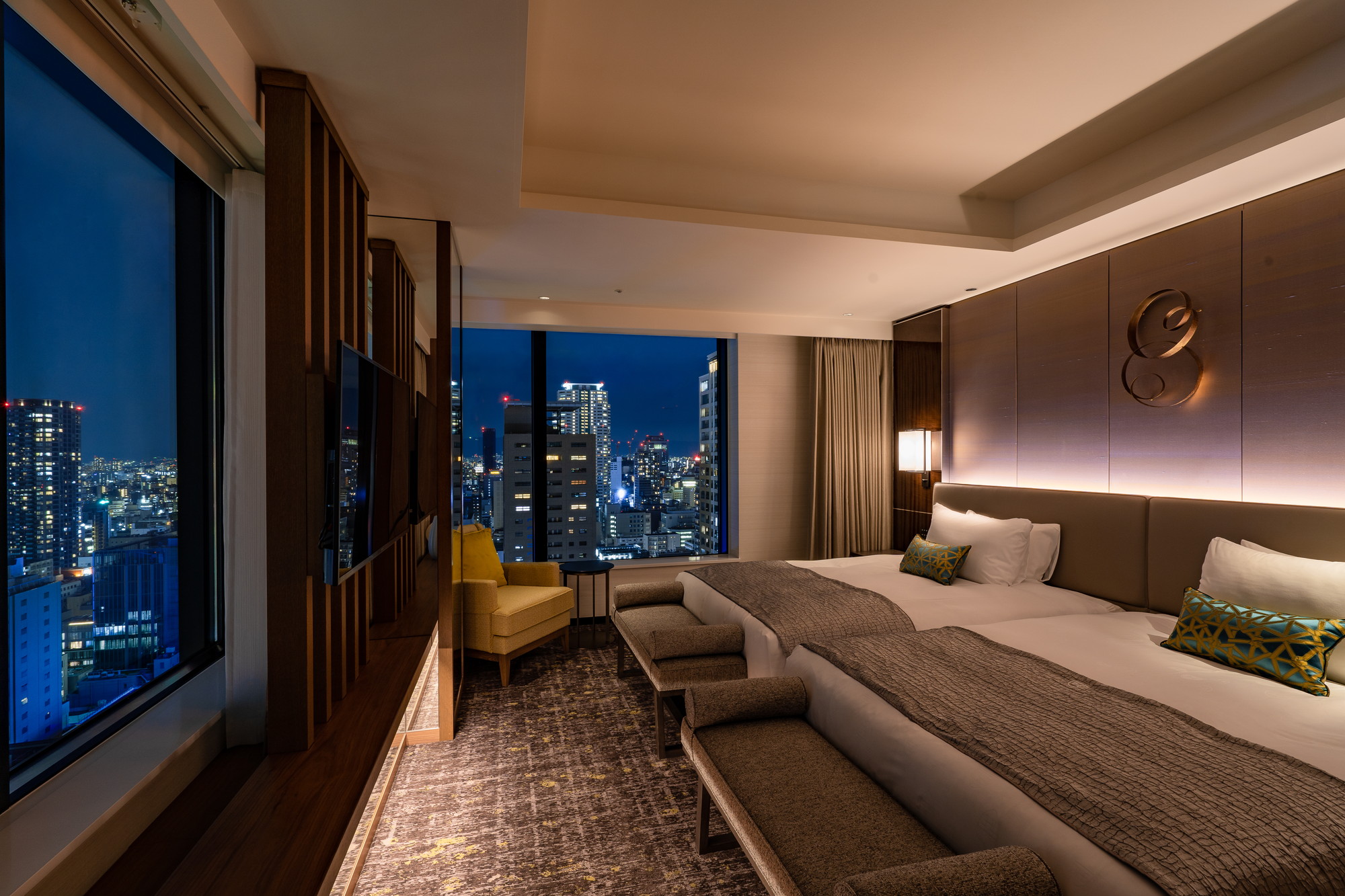 L'un des, plus beaux hôtels d'Osaka © The Royal Park Hotel Iconic Osaka Midosuji