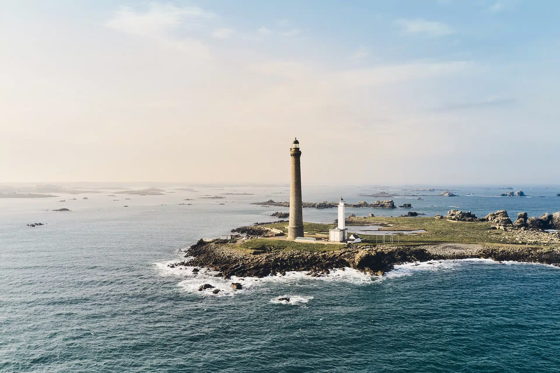 L'île vierge et ses phares © Alexandre Lamoureux
