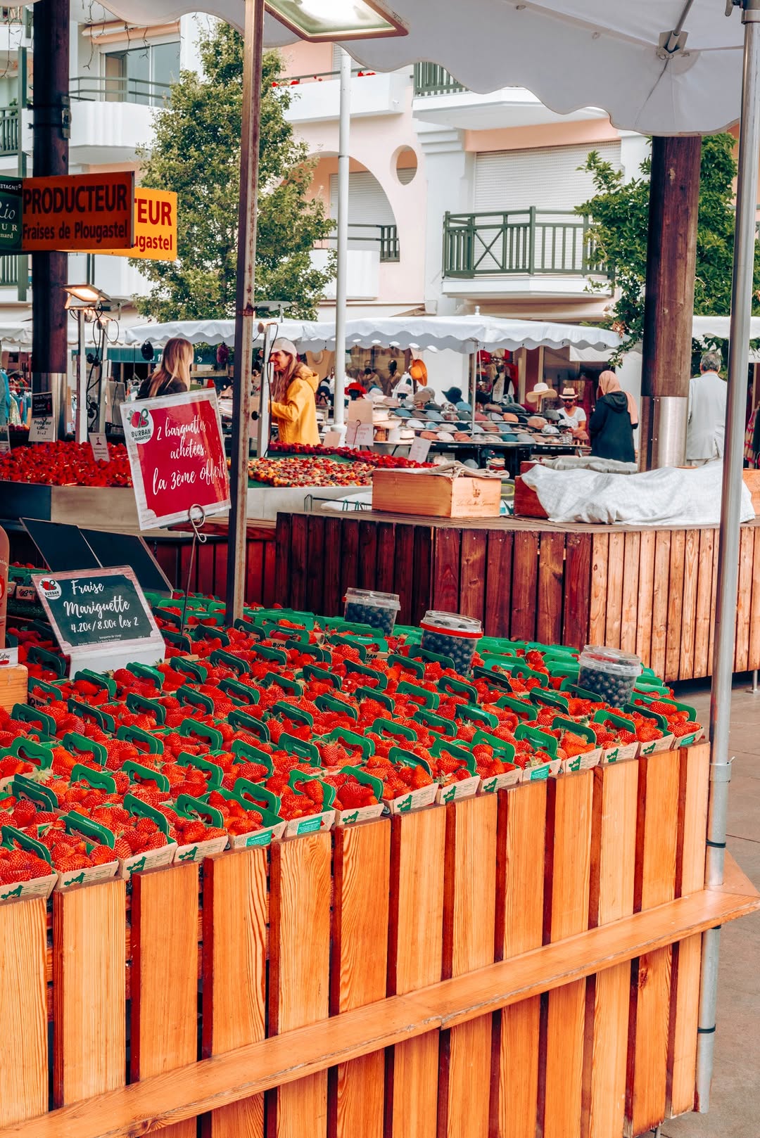Profiter du marché de La Baule © losviajesdemary & labauleguerande