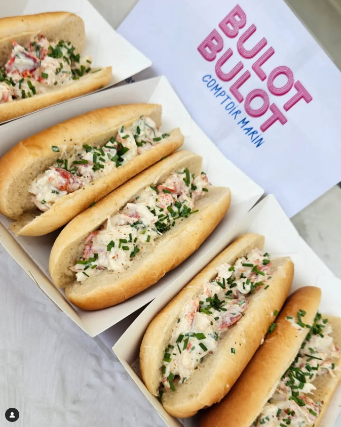 L'un des meilleurs Lobster Roll de Paris © Bulot Bulot