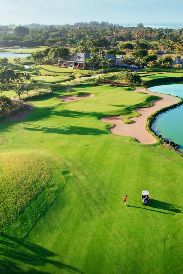 Le golf à l'île Maurice à côté de l'héritage le Telfair