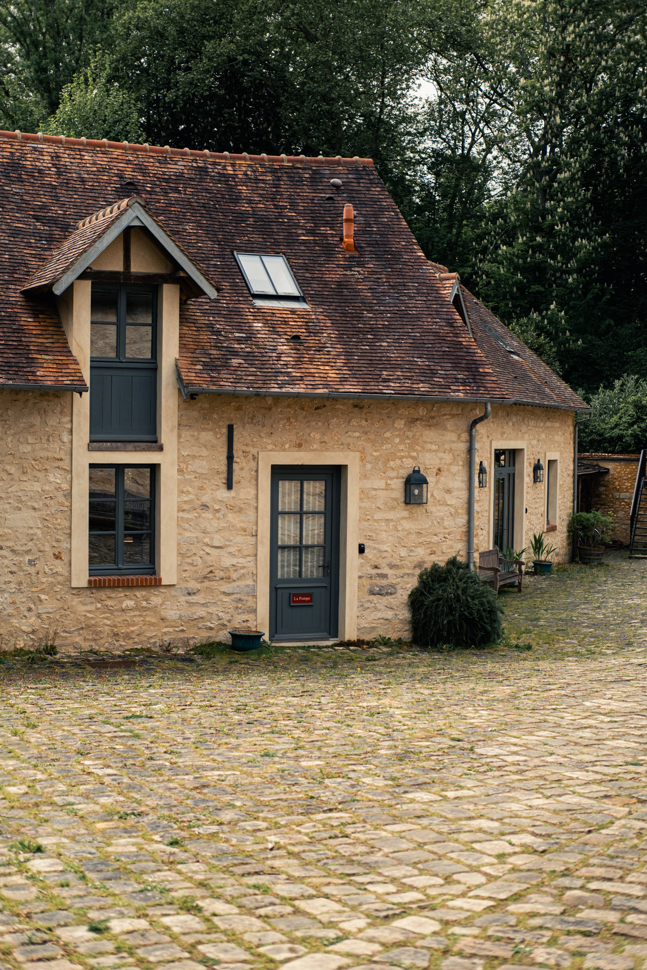 Hameau de Courances, Domaine de Courances © Mathieu Bonnevie