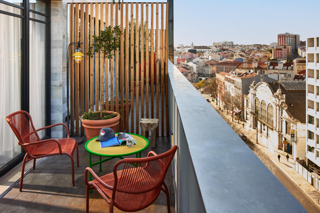 Le Mama Shelter Lisboa, hôtel de charme de Lisbonne © Mama Shelter Lisboa