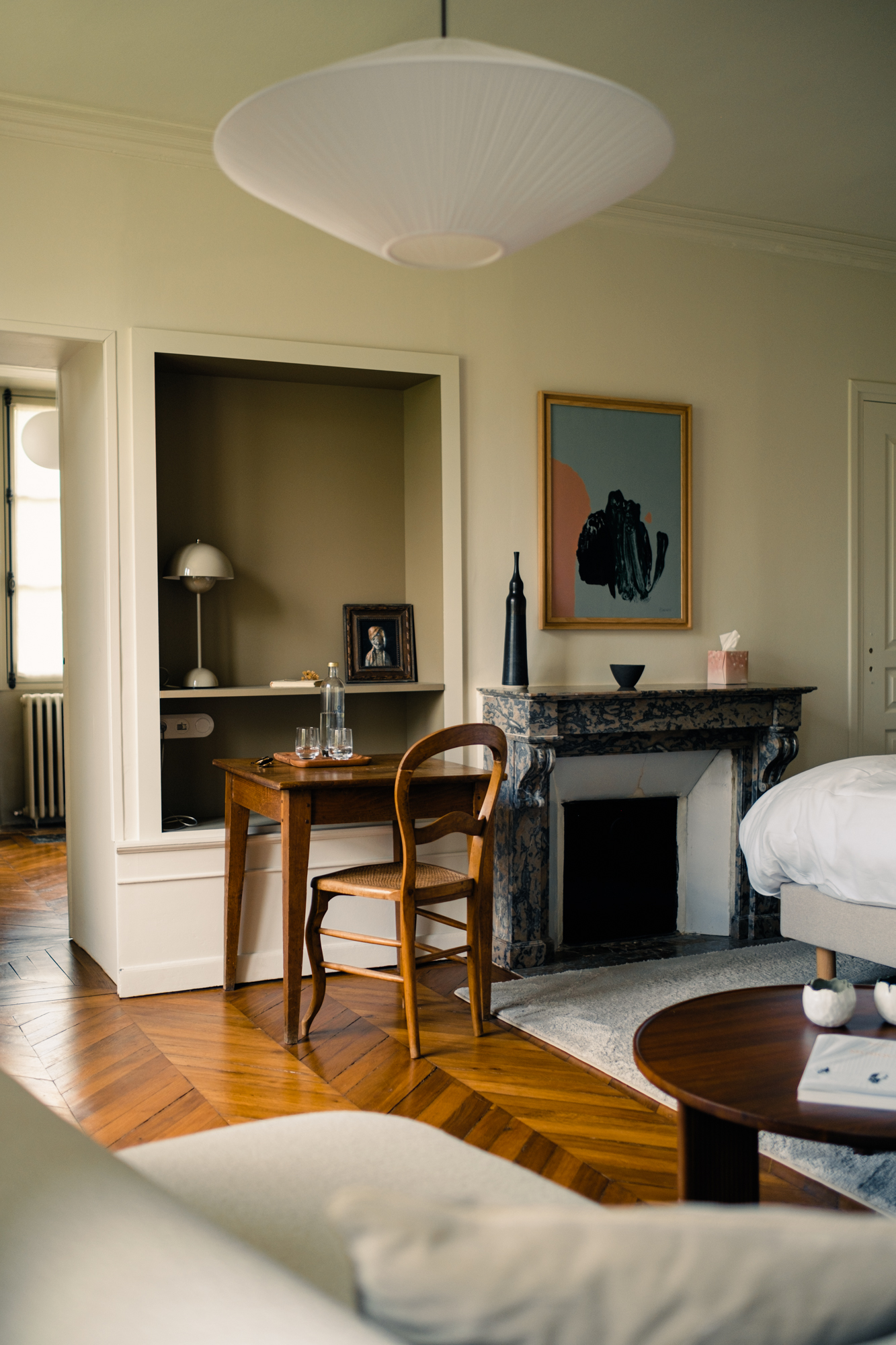 Suite junior - Hôtel Les Prés © Mathieu Bonnevie