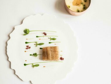 Recette de la truite confite par le chef étoilé Rémi Chambard des Étangs de Corot