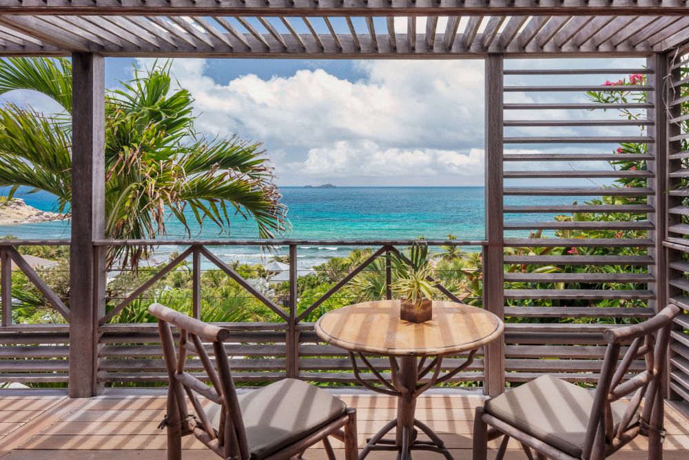 La suite panoramique de l'hôtel de Saint Barthélémy © Mapanany