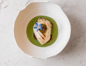 Recette de l’huître, tête de veau de Louis Gachet, chef étoilé du Couvent des Minimes