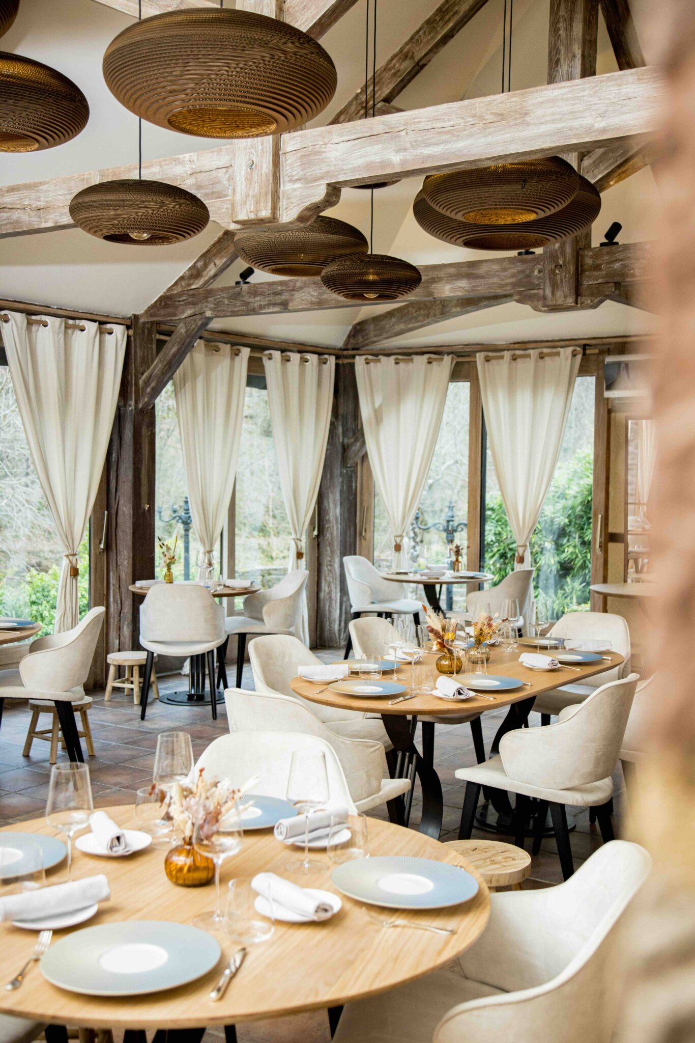 Le restaurant du Moulin de Cambelong © Spatuleprod
