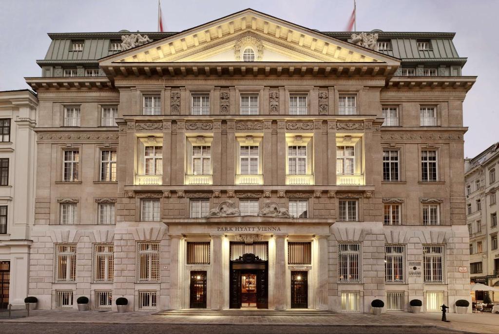Ancienne Banque transformé en un des plus beaux hôtel de Vienne © Park Hyatt Vienna