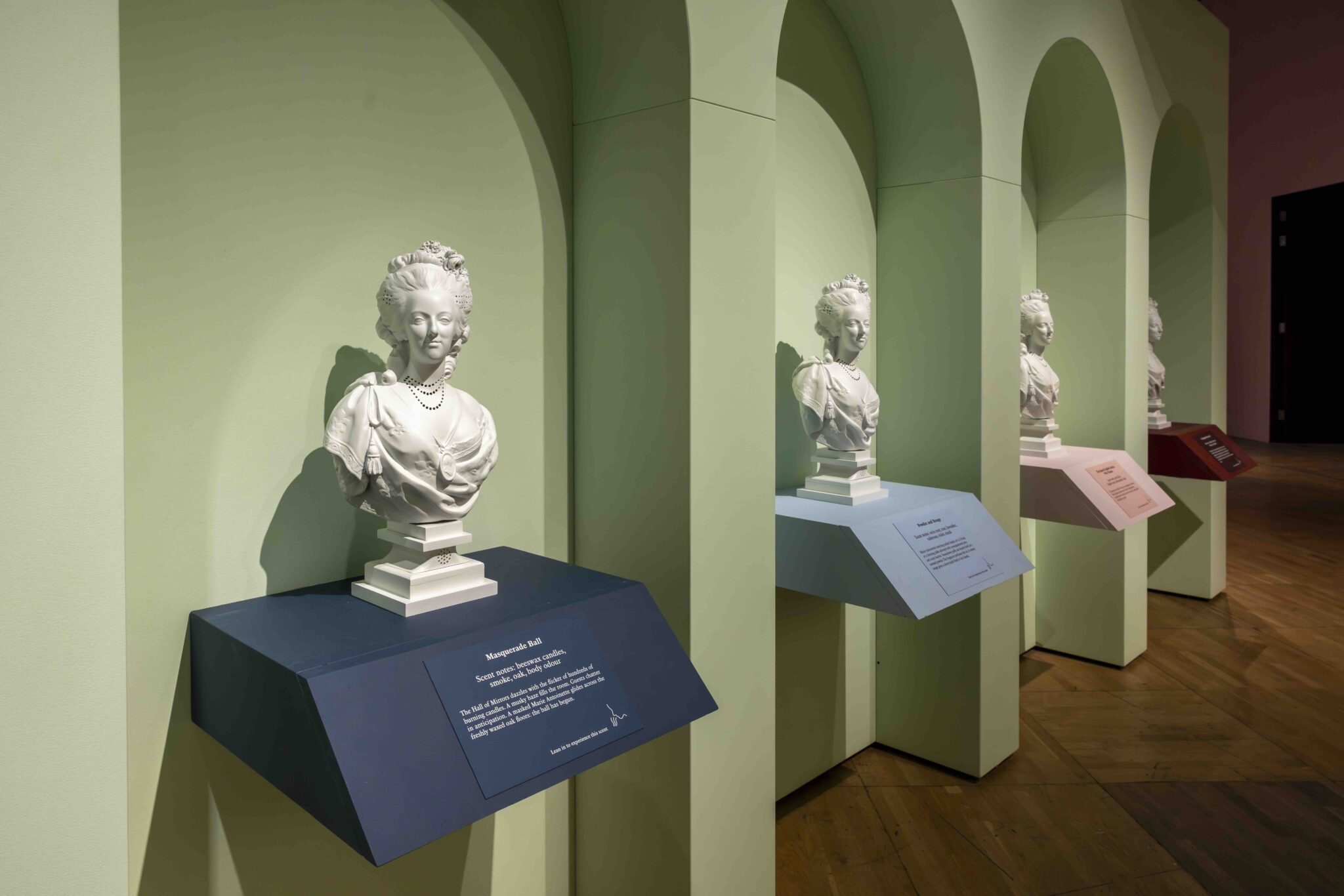 L'exposition à Londres © Marie Antoinette Exhibition