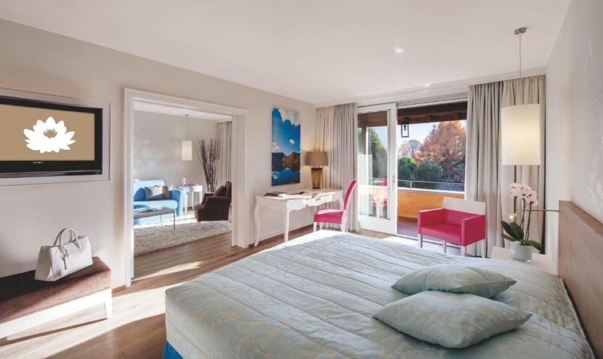 Chambre avec terrasse © Le Giardino Ascona