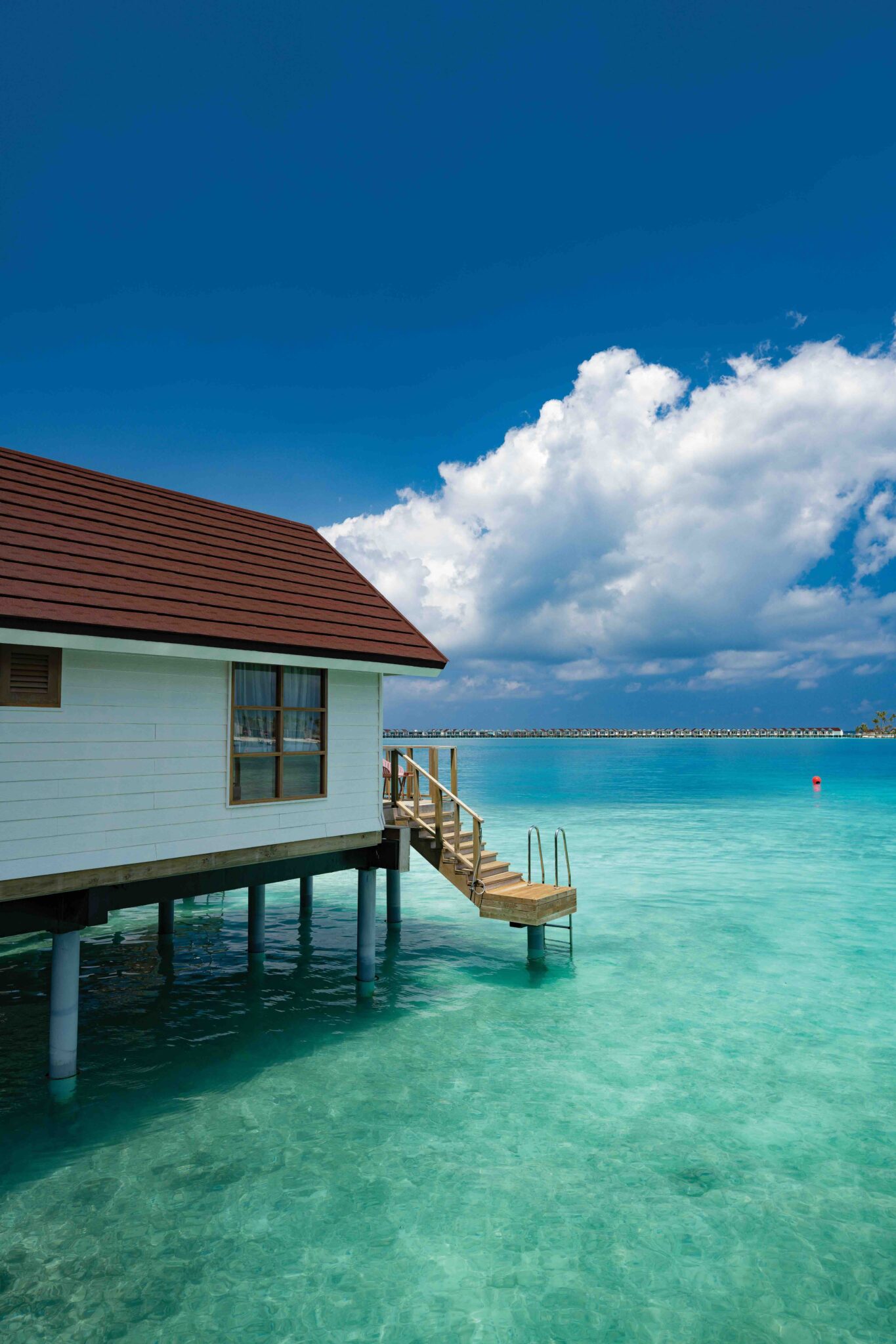 Réserver une nuit dans un hôtel petit prix aux Maldives © Oblu Select Lobigili