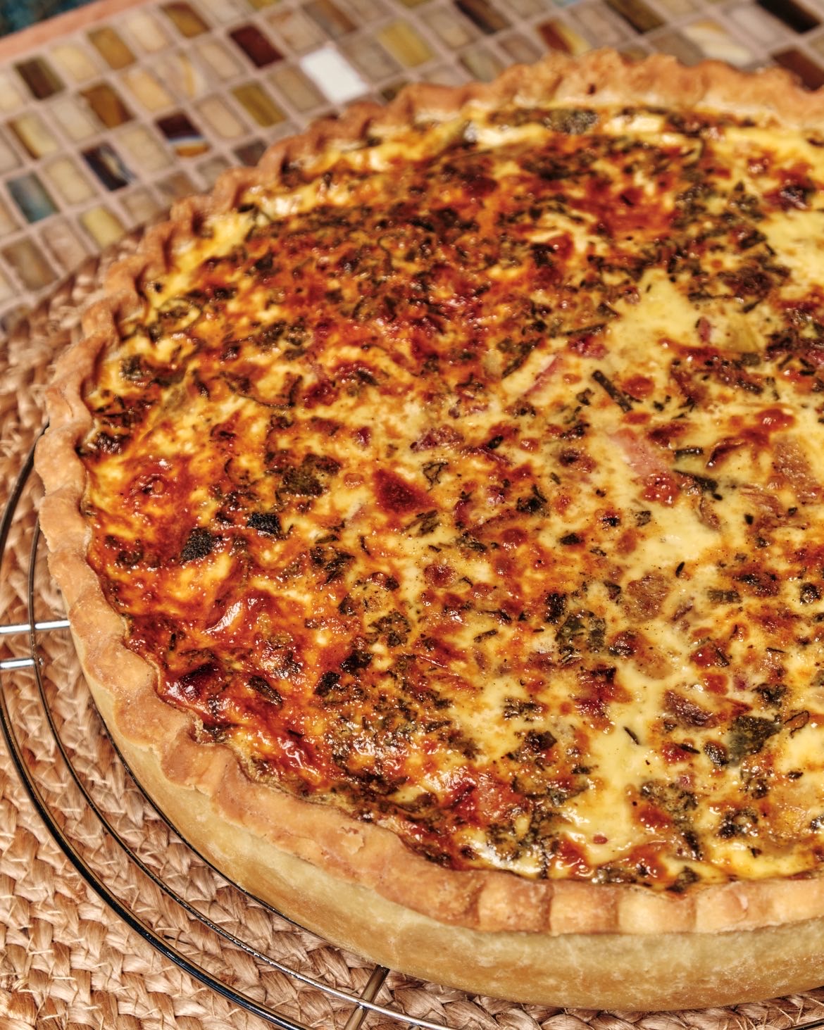 Quiche lorraine chez De la tarte © De la tarte