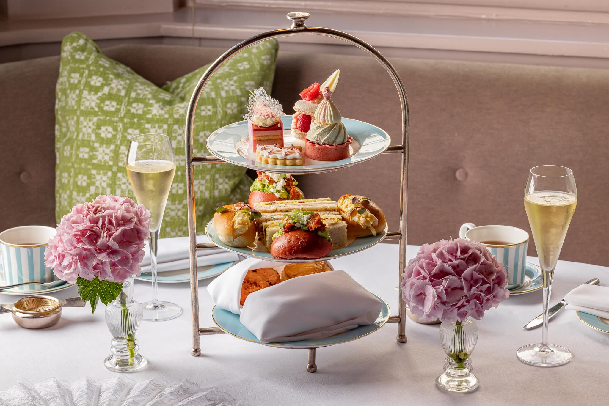 Le tea time de l'hôtel de luxe à Londres The Kensington © JustinDeSouza