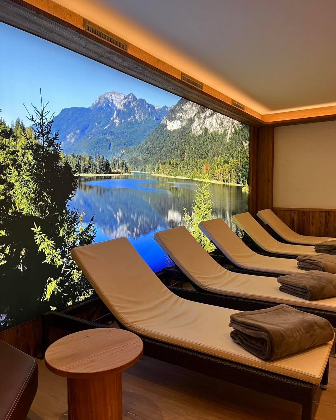 Le centre de bien-être Tonis Relaxzone du © Camping Seeblick à Kramsach 