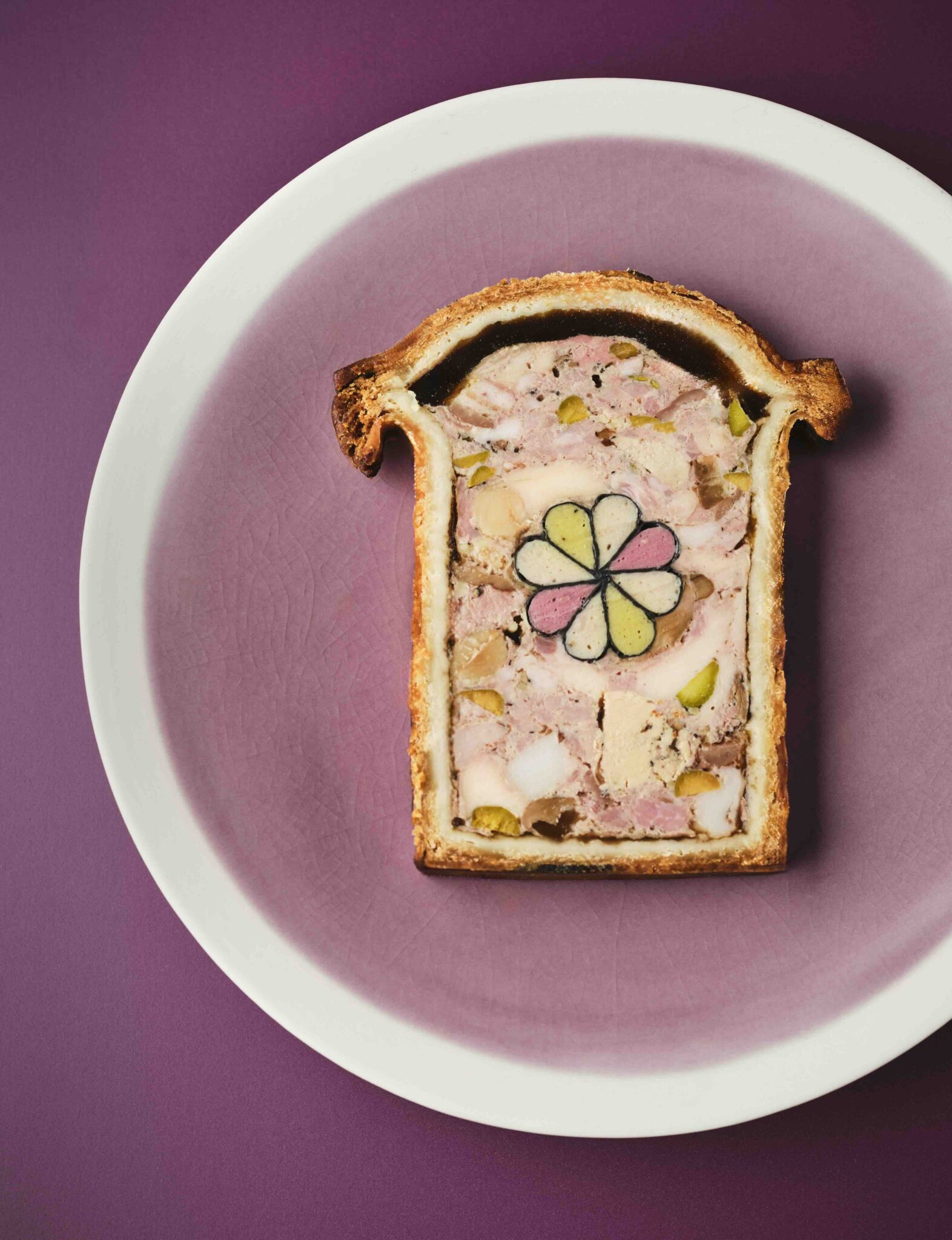 Le pâté en croûte champion du monde 2023, par le chef Frédéric Le Guen Geffroy © Delphine Constantini