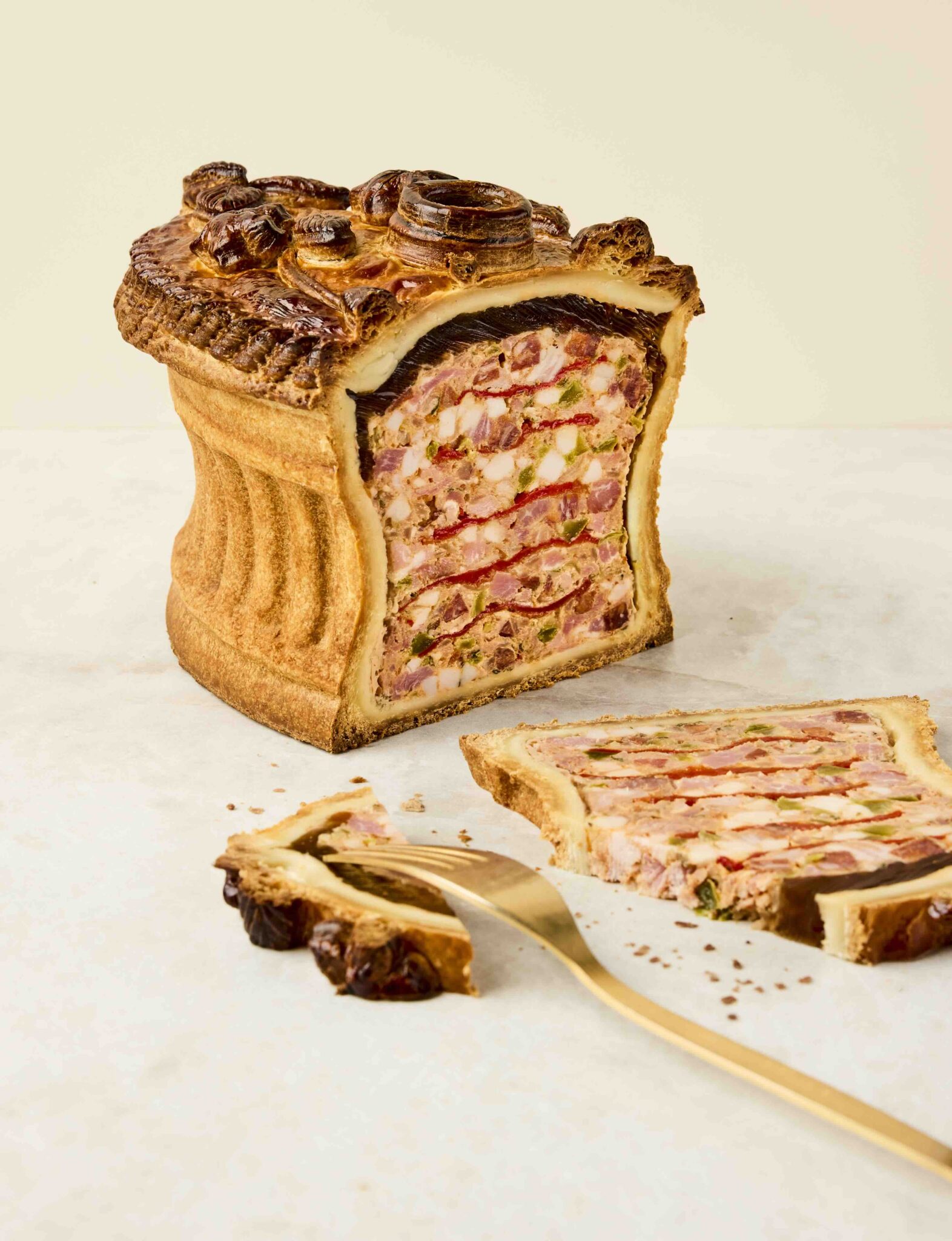 Le pâté en croûte basque de Frédéric Le Guen Geffroy © Delphine Constantini