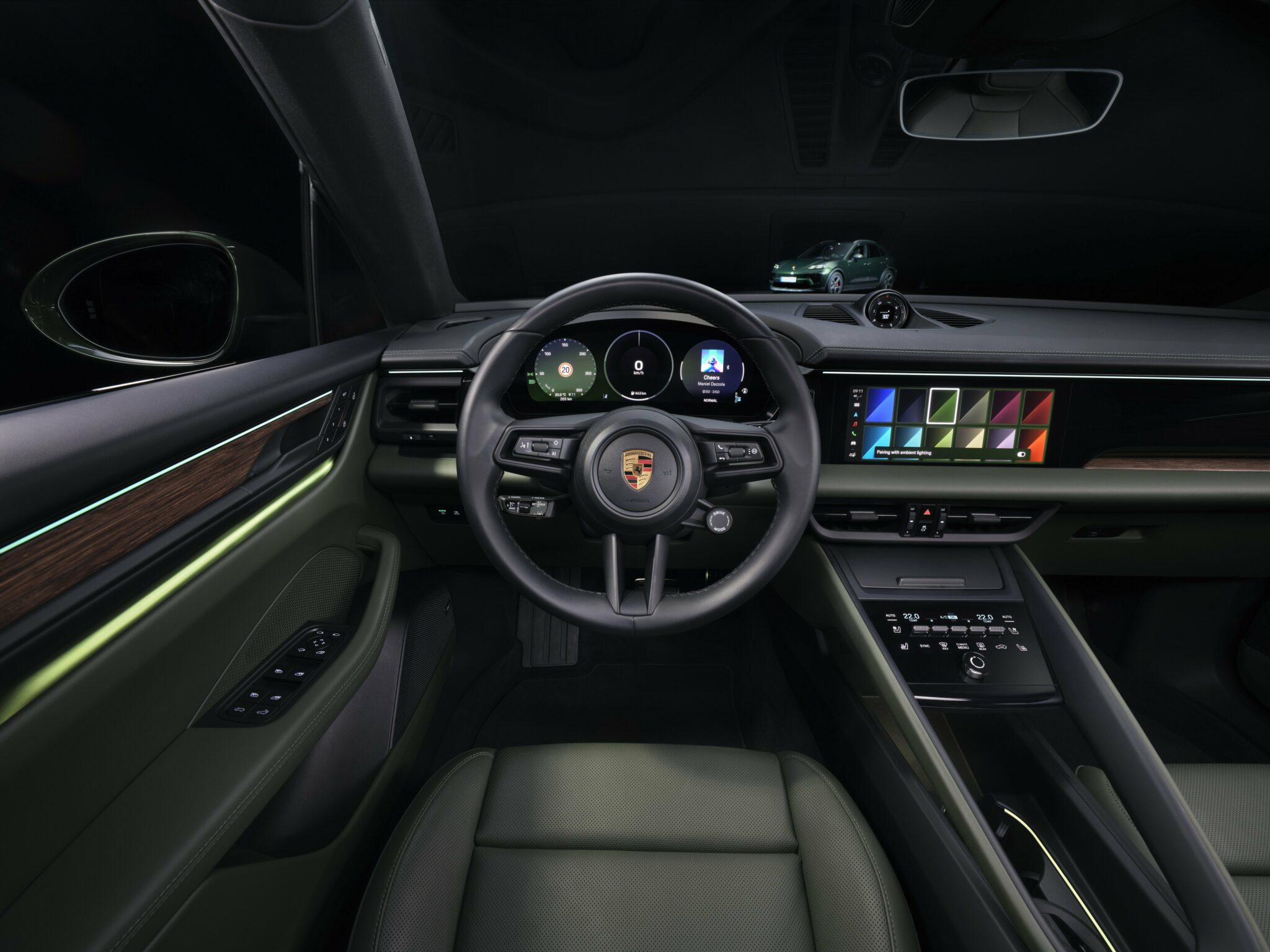 La nouvelle Porsche électrique, le Macan 4S © Porsche