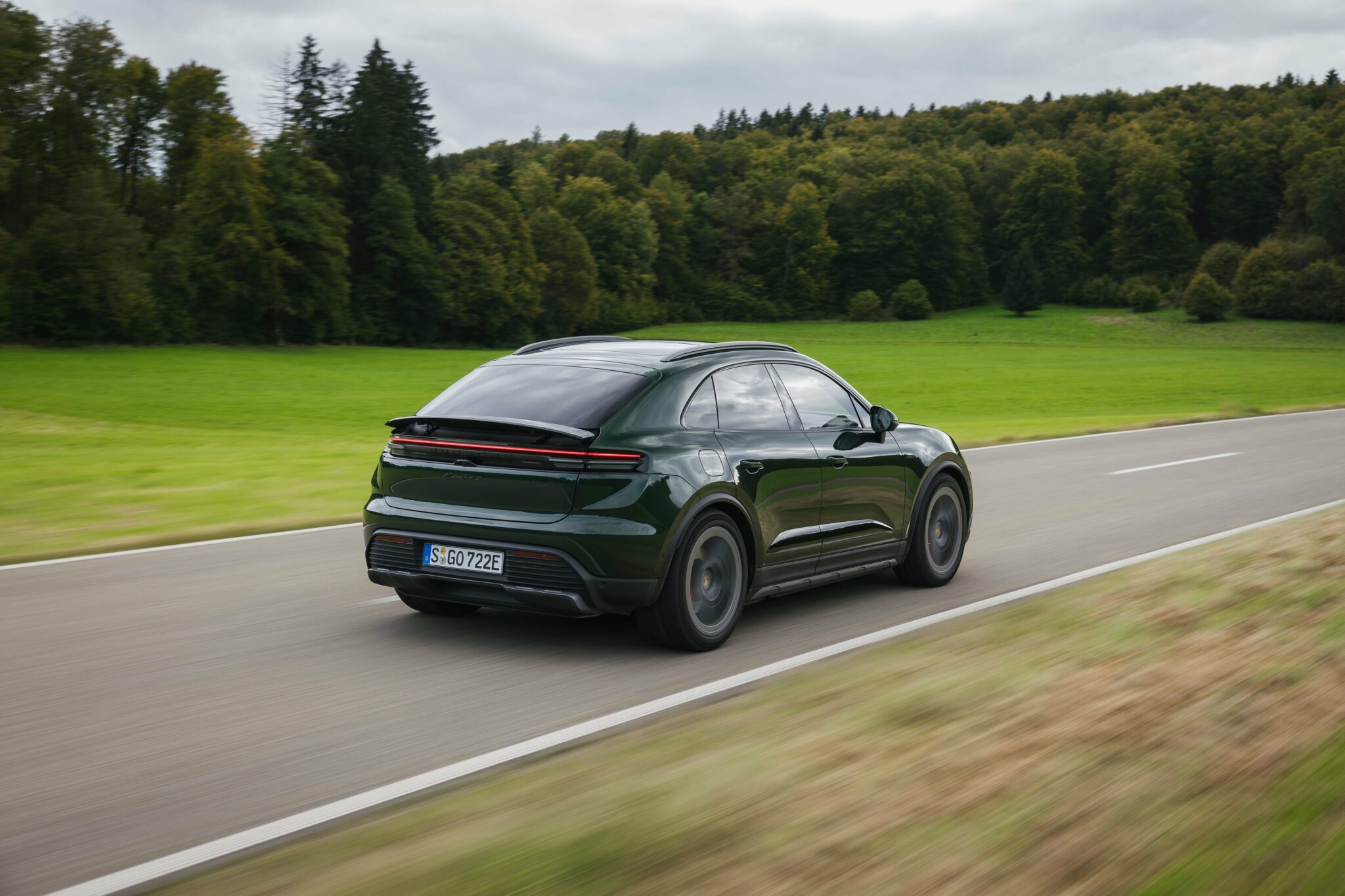 La nouvelle Porsche électrique, le Macan 4S © Porsche