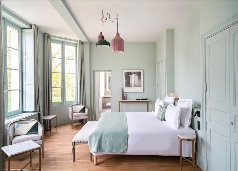 Chambre Domaine de Primard © Gaelle Le Boulicaut