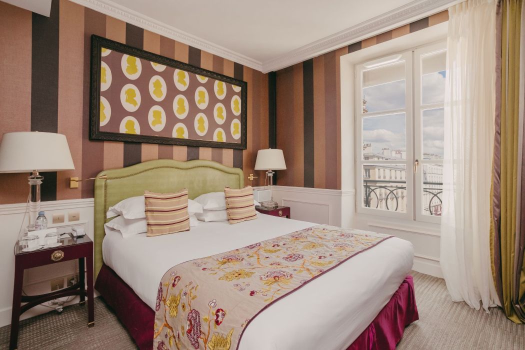 Chambre avec vue sur les grands boulevards © Maison Favart