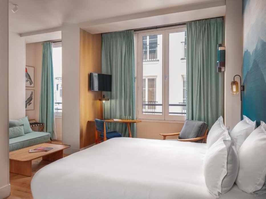 Chambre de l'hôtel © Hôtel Edgar & Achille 