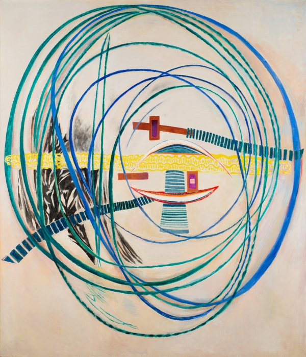 Charm of Existence, 1951 peinture à l'huile 81x69 © DURAZZO