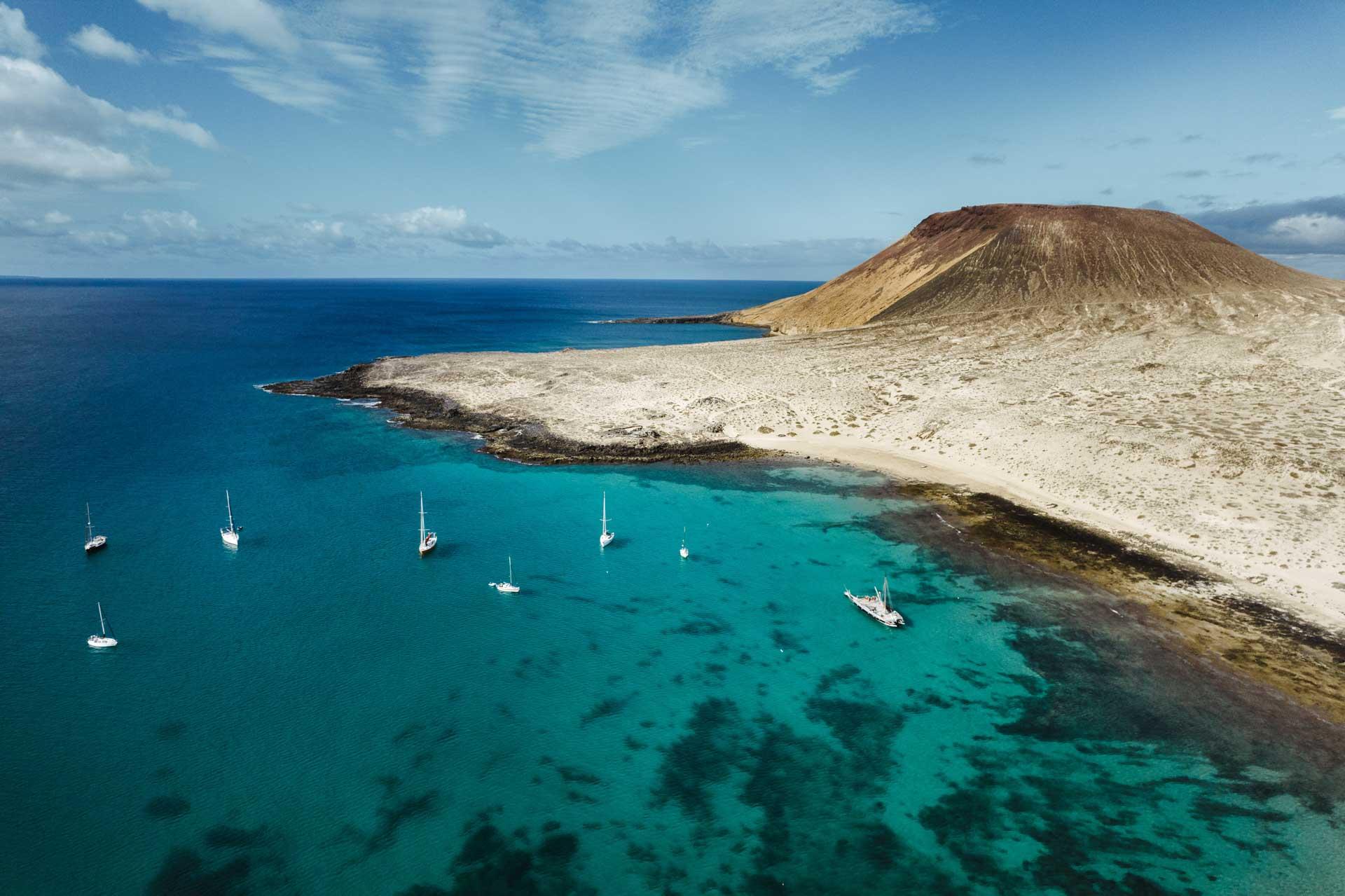 Faire du télétravail aux îles Canaries, à la Graciosa © AdobeStock