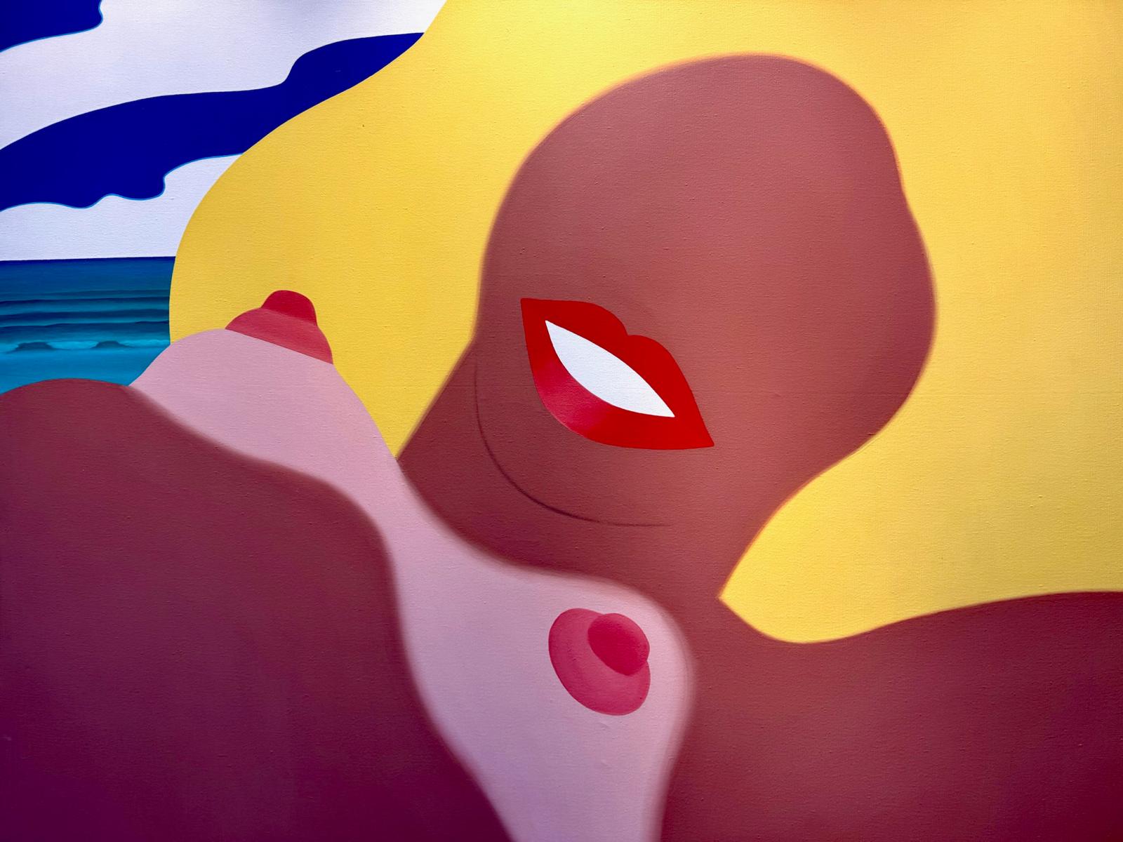À l'exposition Art Basel Paris 2025, « Great american nude » de Tom Wesselmann © EL