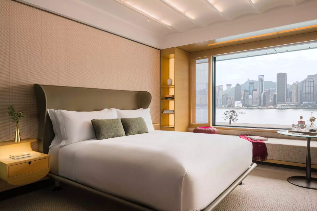 Hôtel iconique avec vue sur la baie de Hong Kong © Regent Hong Kong