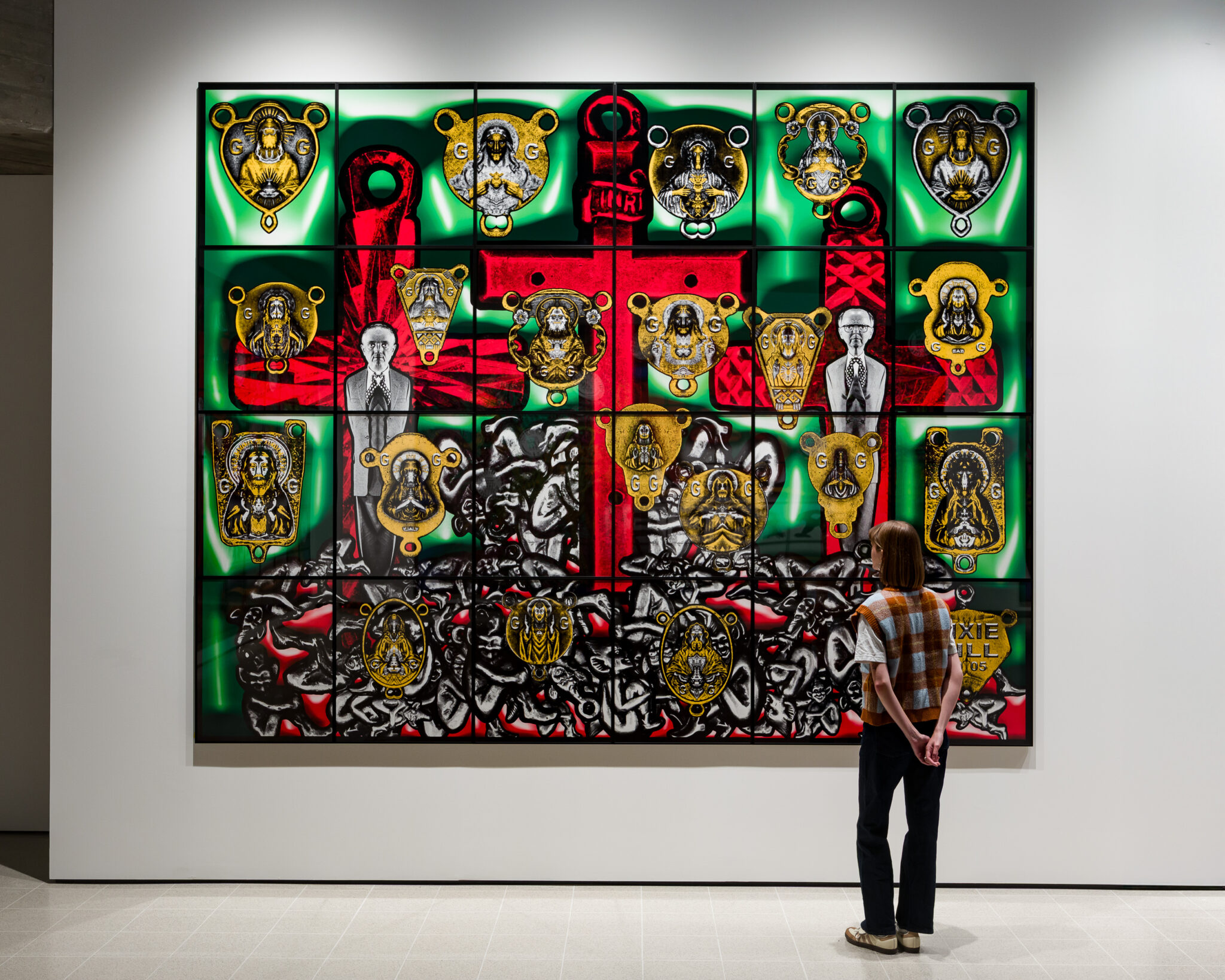 Gilbert & George, 21st century pictures © Mark Blower