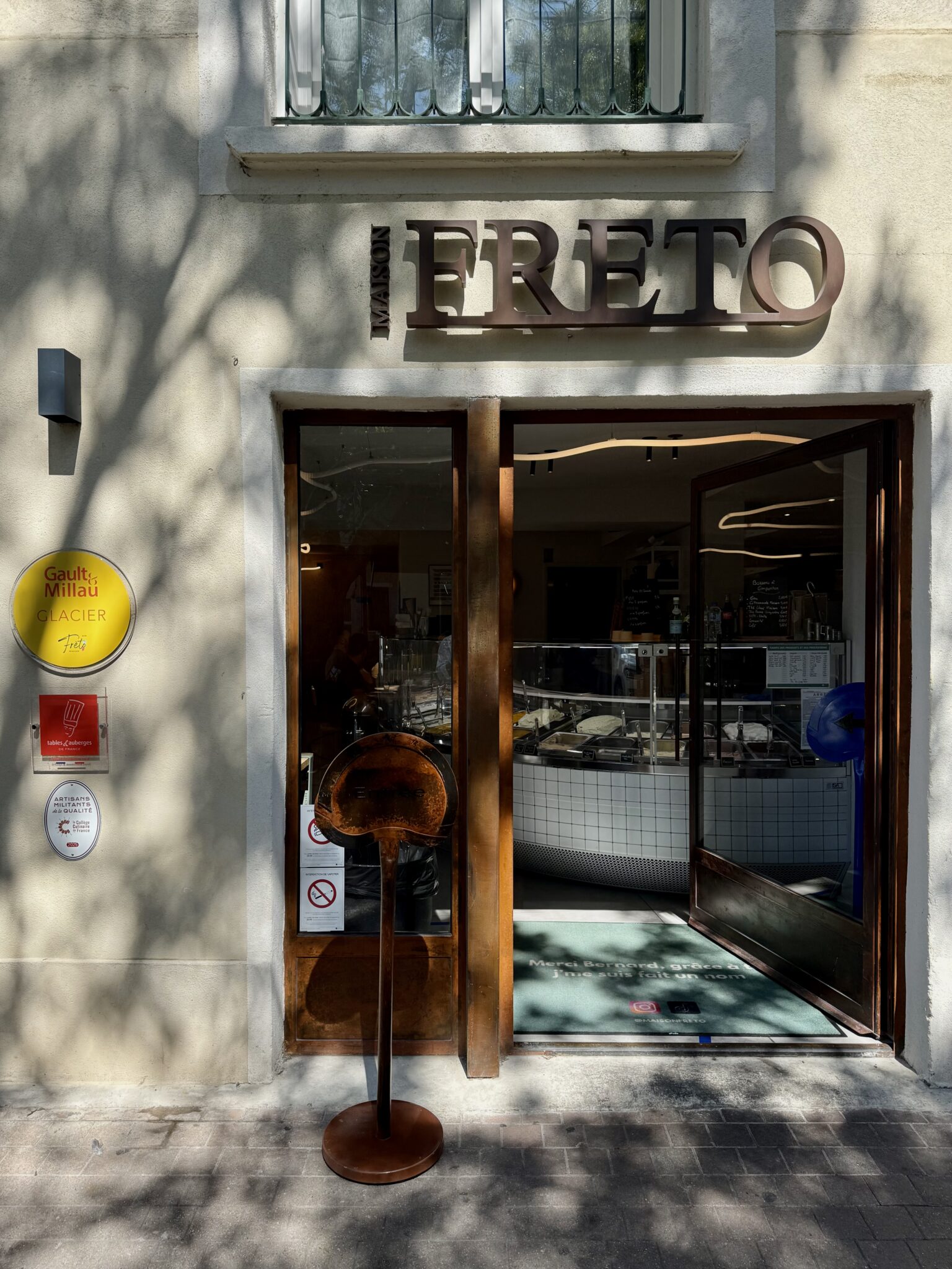 Freto, le meilleur glacier du monde, septembre 2025 © E. Laveran